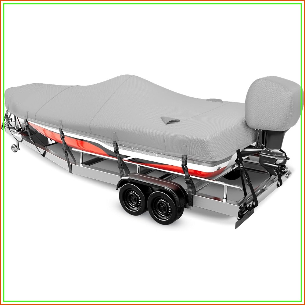 Boat Cover 20-22ft, 1200D Wate - Fishing Boat Trailer avaliação e preço