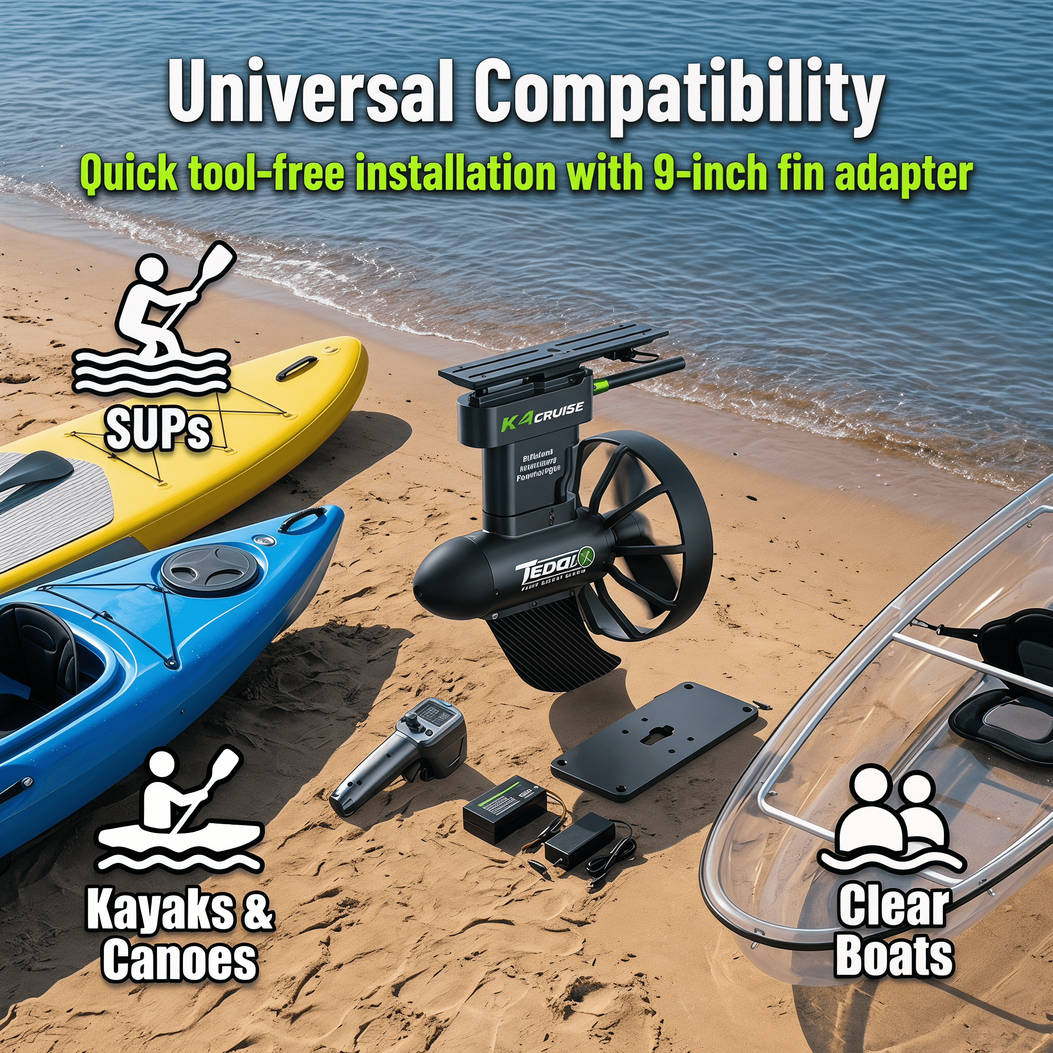 TRIMIX Smart Drive K4C SUP Kay - Fishing Boat Trolling Motor avaliação e preço