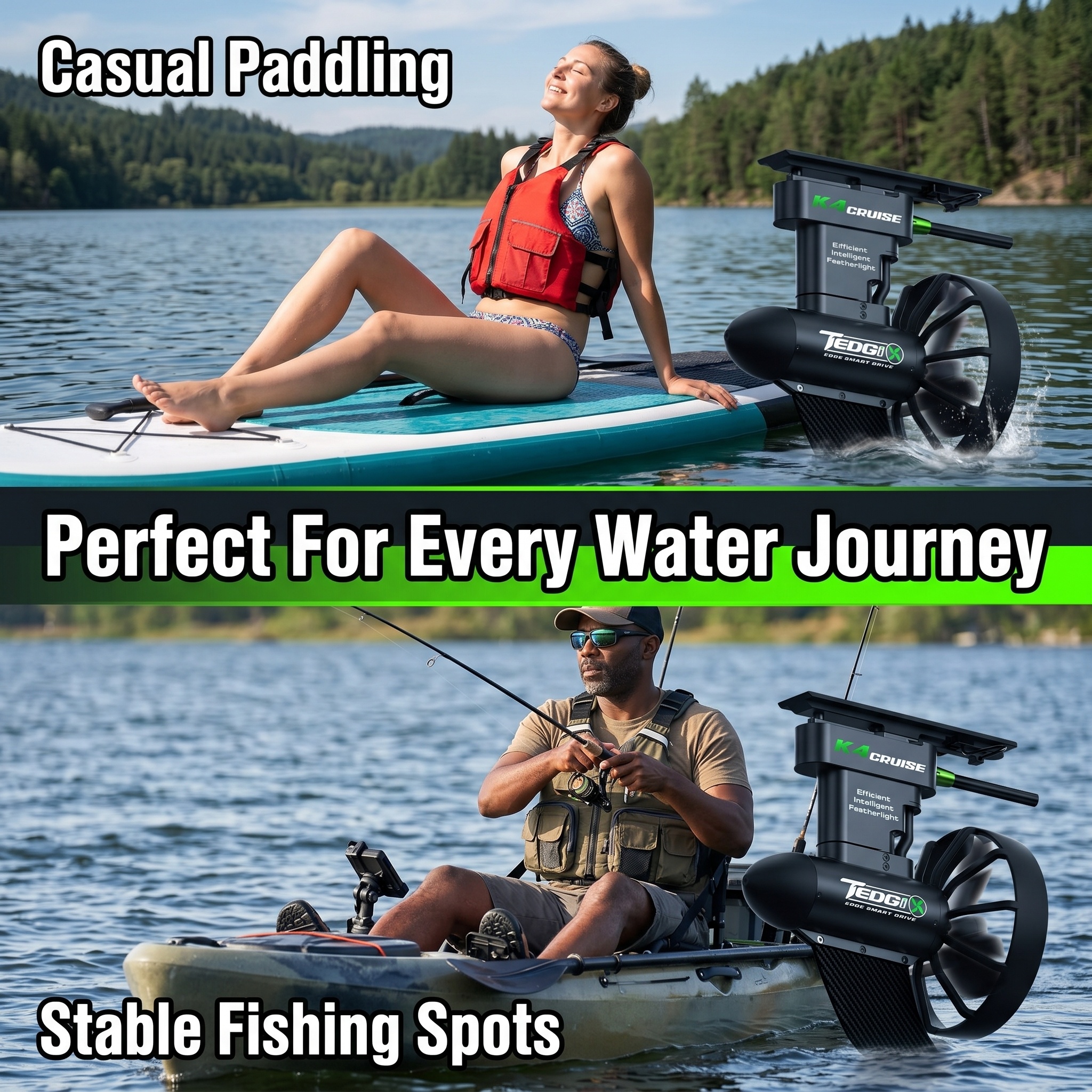 TRIMIX Smart Drive K4C SUP Kay - Fishing Boat Trolling Motor avaliação e preço