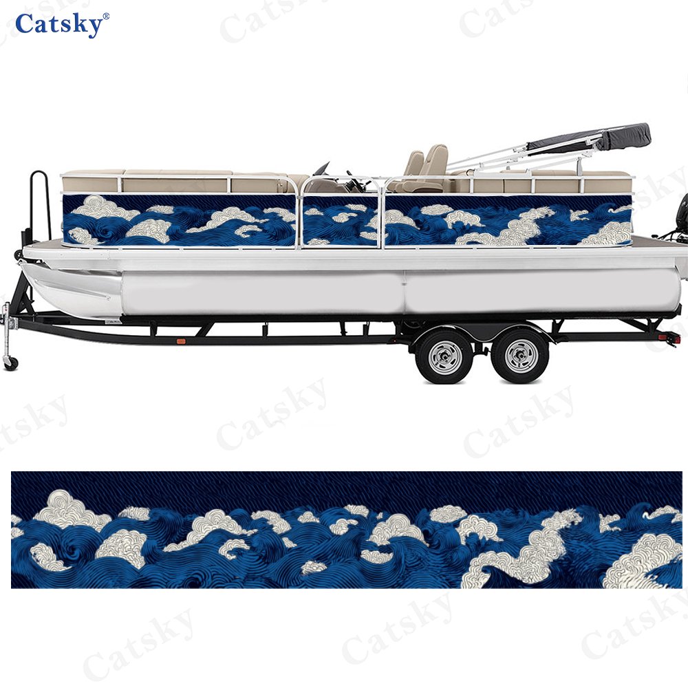 Blue and White Wave Anchor Boa - Fishing Boat Anchor avaliação e preço