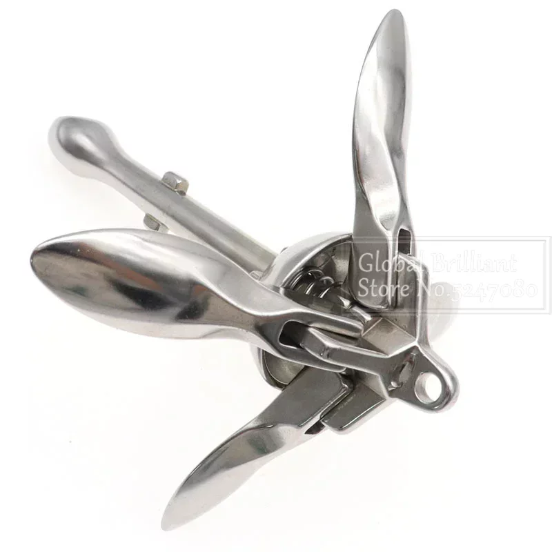 3.2KG/4KG Boat Stainless Steel - Fishing Boat Anchor avaliação e preço