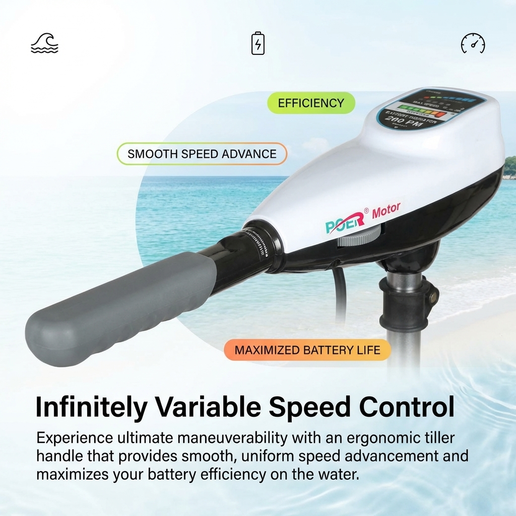 240LBS 300LBS High Thrust Brus - Fishing Boat Outboard Motor avaliação e preço