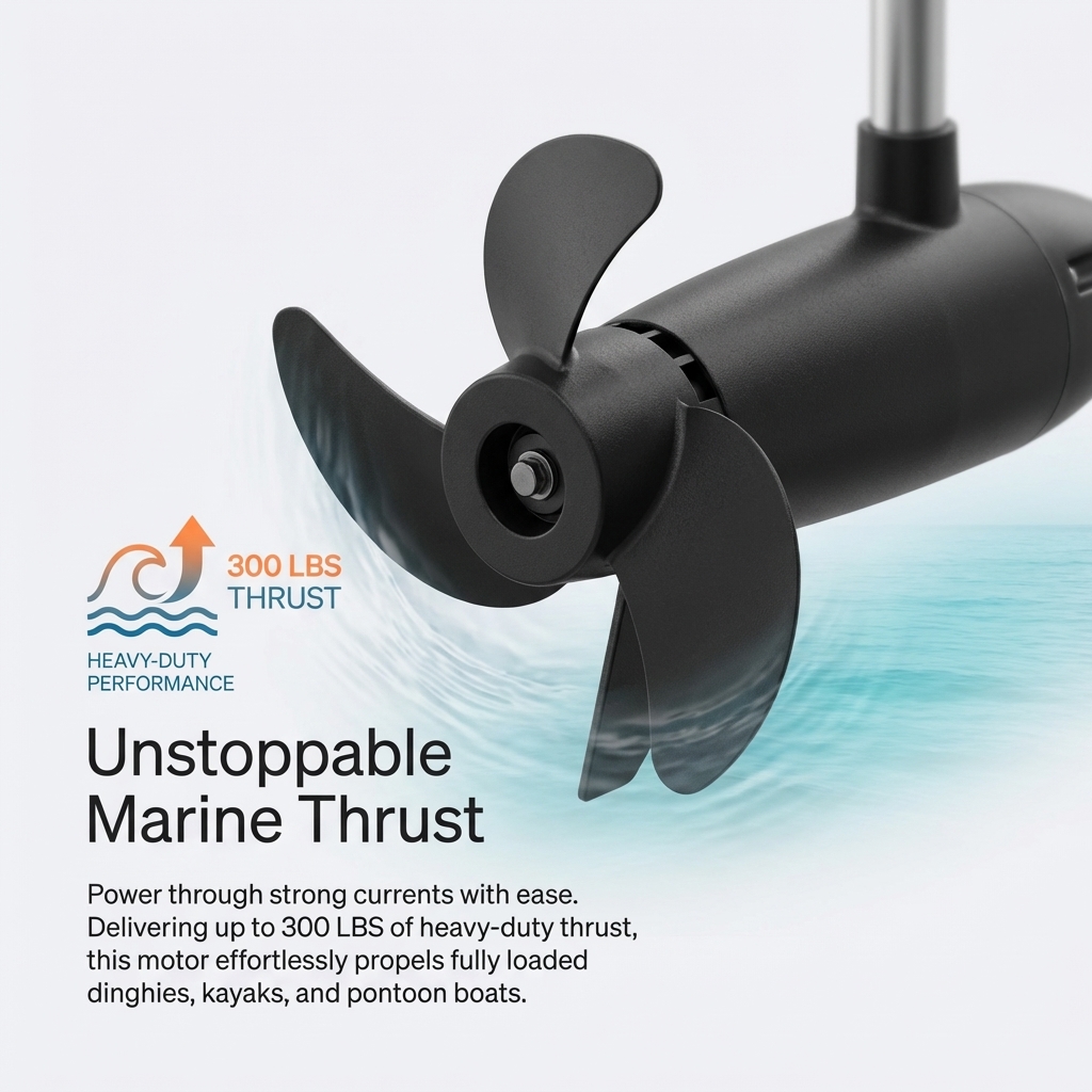240LBS 300LBS High Thrust Brus - Fishing Boat Outboard Motor avaliação e preço