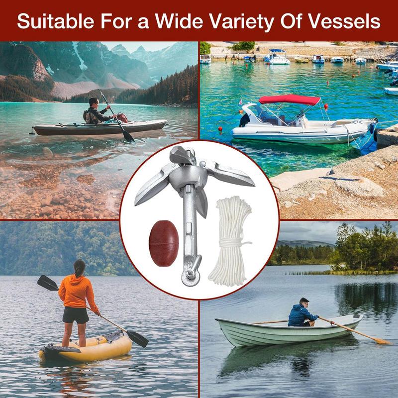 Canoe Anchoring Boat Anchoring - Fishing Boat Anchor avaliação e preço