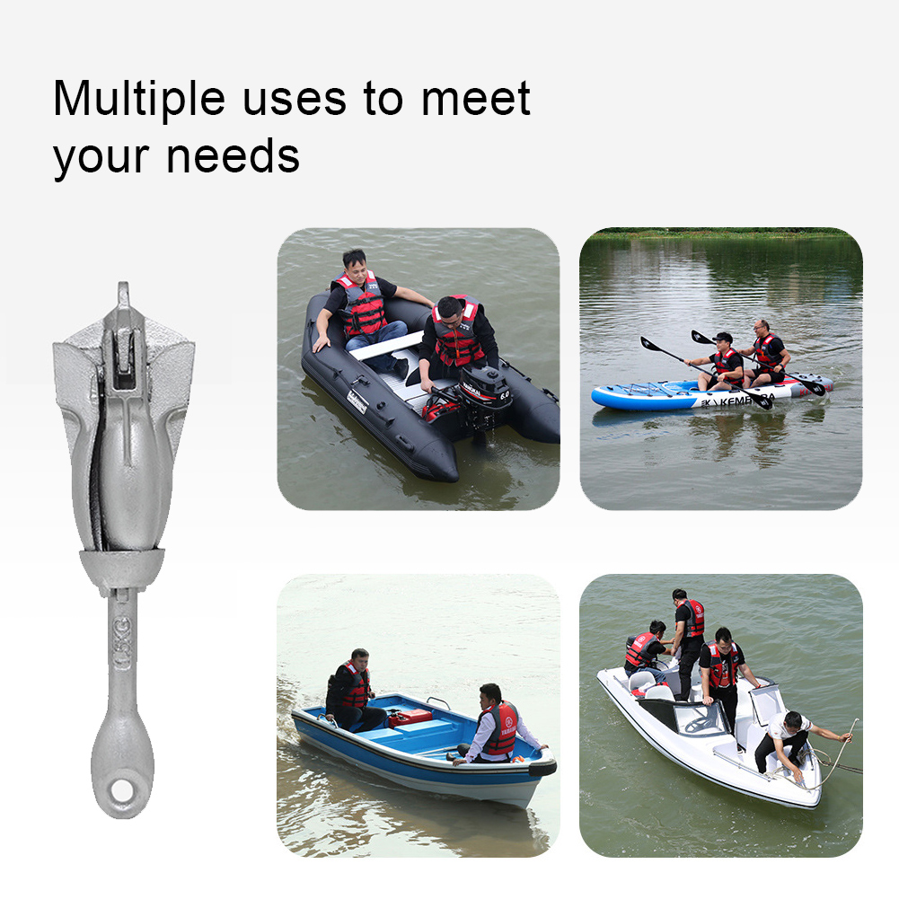 0.7/1.5KG Grapnel Anchor Folda - Fishing Boat Anchor avaliação e preço