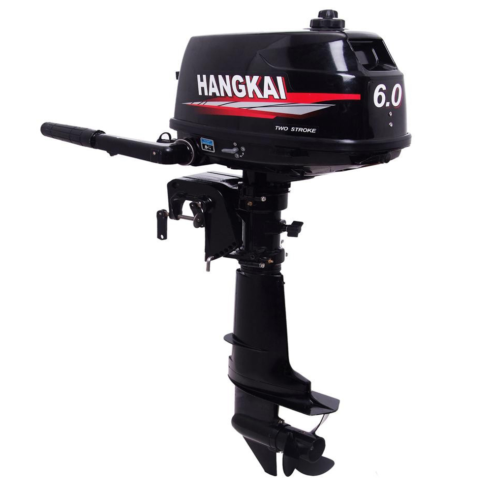 Hangkai 6Hp 2 Stroke Fishing B - Fishing Boat Outboard Motor avaliação e preço