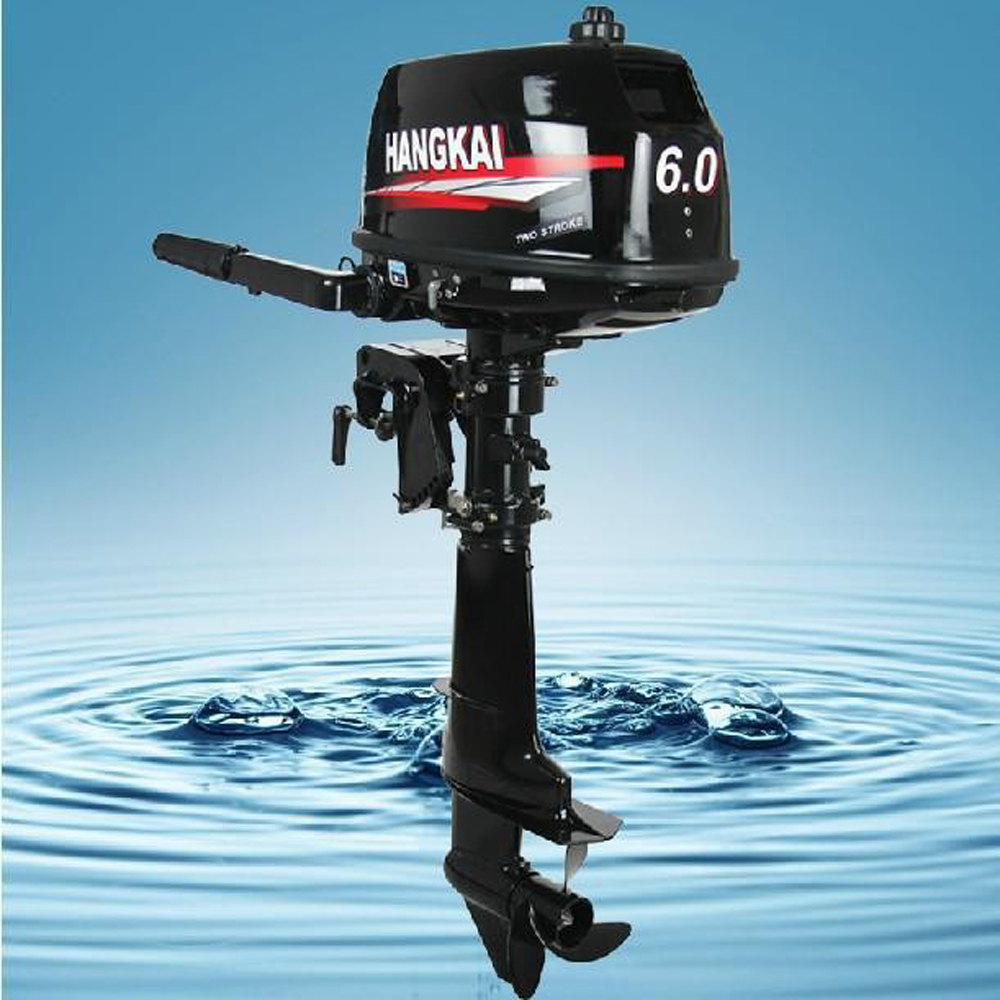 Hangkai 6Hp 2 Stroke Fishing B - Fishing Boat Outboard Motor avaliação e preço