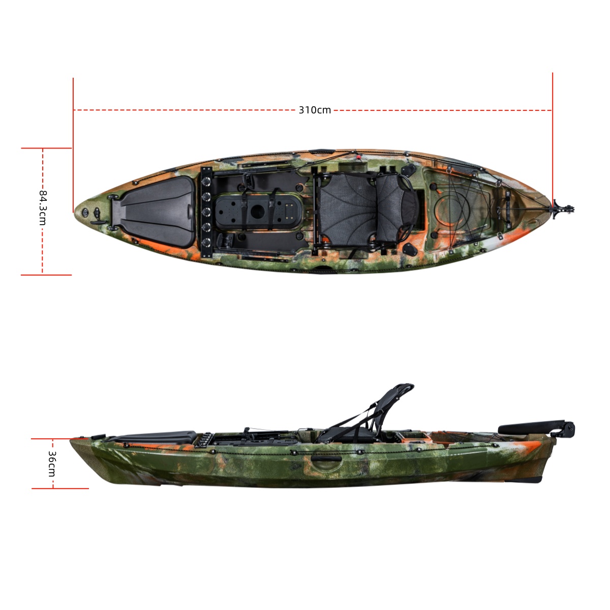 LSF First-class Single Fishing - Fishing Boat Oar avaliação e preço